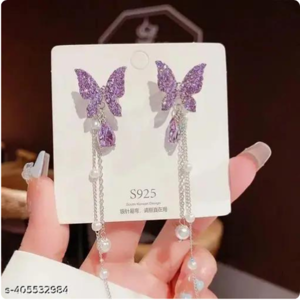 Butterfly Design Korean Earring
