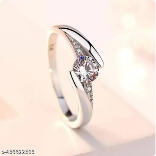 Silver Ring For Girls