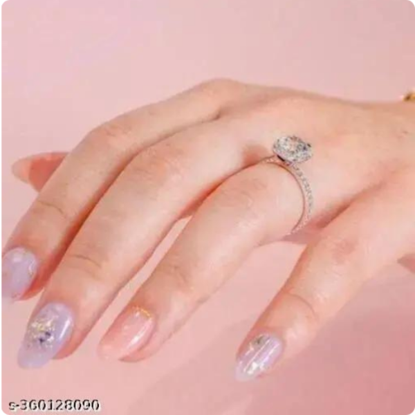 Platinum Adjustable Ring