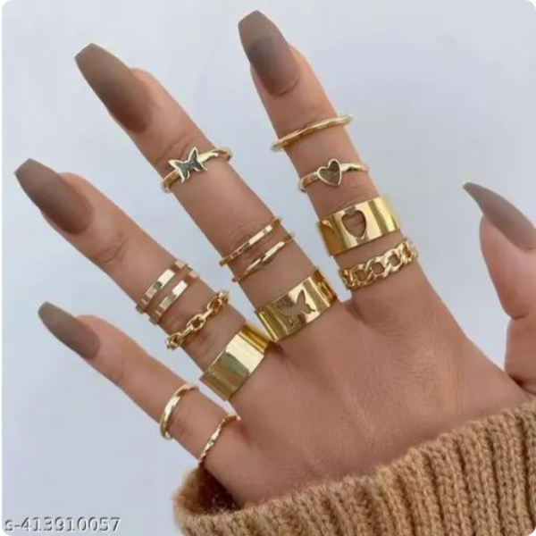 Gold Plated Stackable Ring