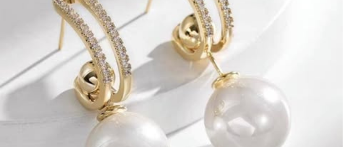 Korean Fancey Moti Earrings