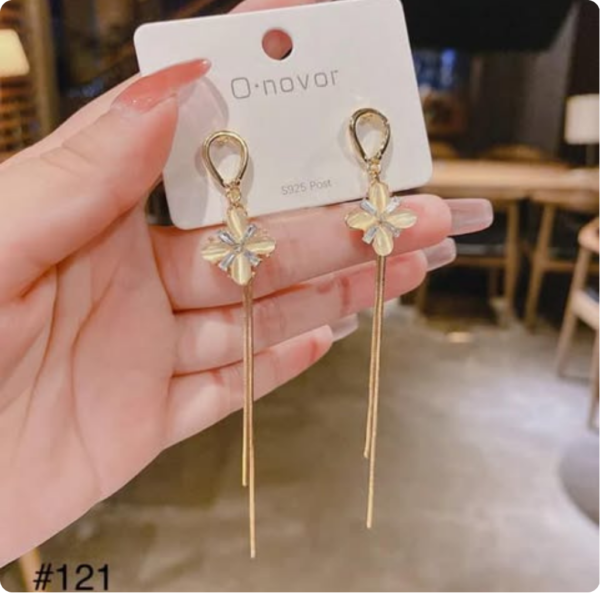 Long Korean Style Earrings